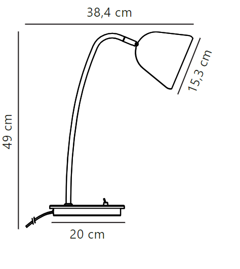 Nordlux Fleur Beige Table Lamp