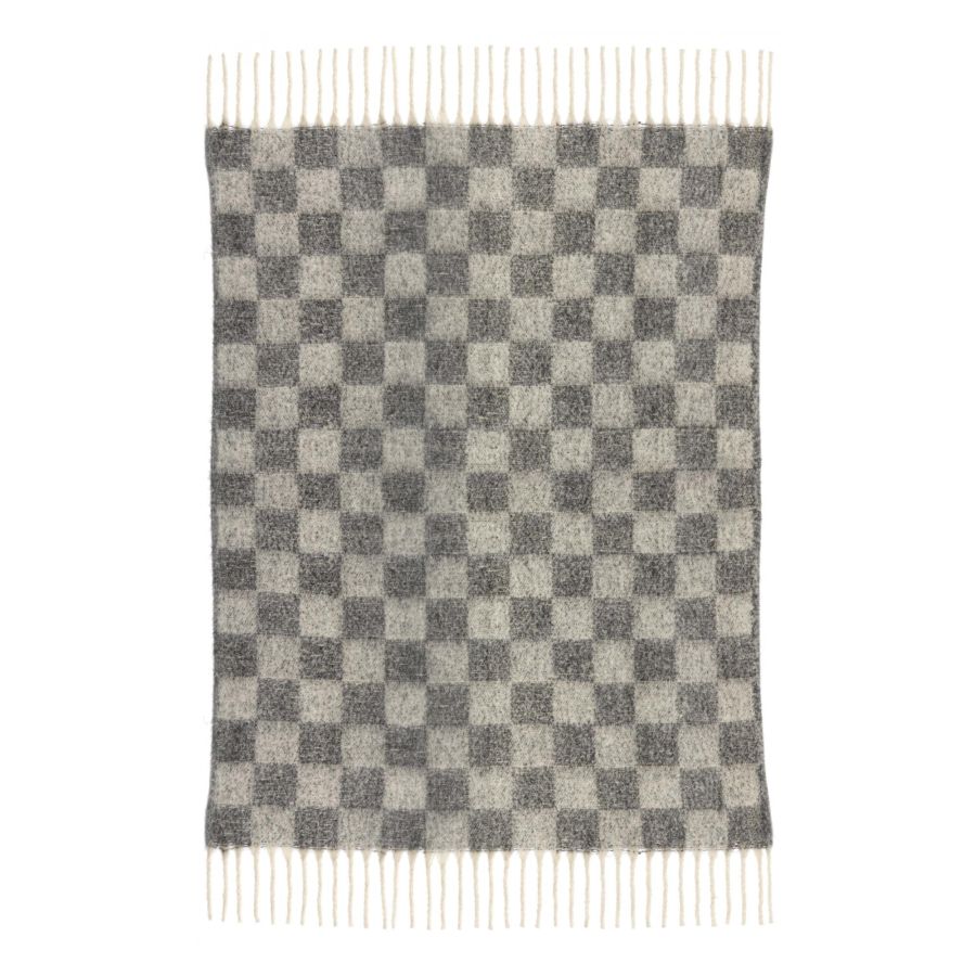 Isabel Recycled Check Throw