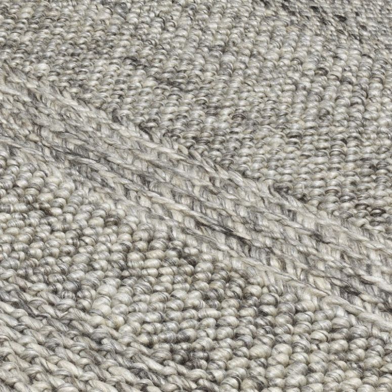 Asiatic Katherine Carnaby Coast Stripe Marl Grey Stripe Rug