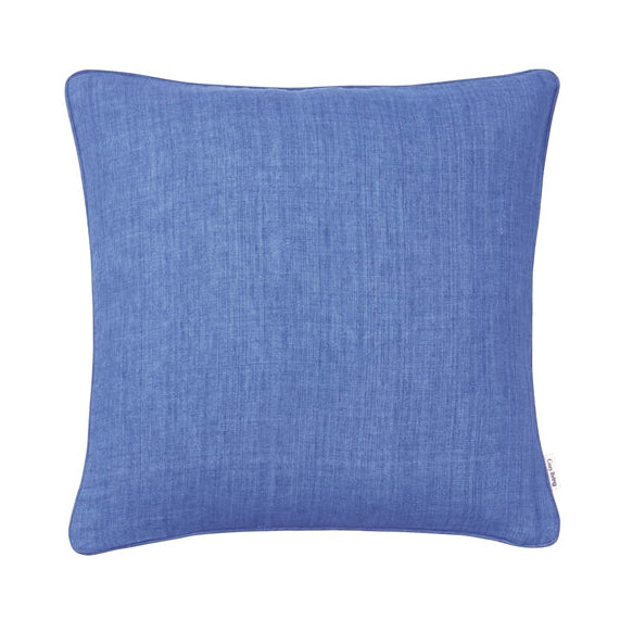 Cozy Living Light Linen Cushion Sea Blue
